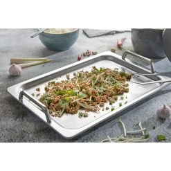 Demeyere Plancha Teppanyaki - 39 Cm, 18/10 Acciaio Inossidabile 10 Demeyere Plancha Teppanyaki - 39 Cm, 18/10 Acciaio Inossidabile -Negozio Di Cucina 000022261