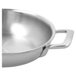 Demeyere Padella Con 2 Maniglie - 20 Cm, 18/10 Acciaio Inossidabile -Negozio Di Cucina 000023116