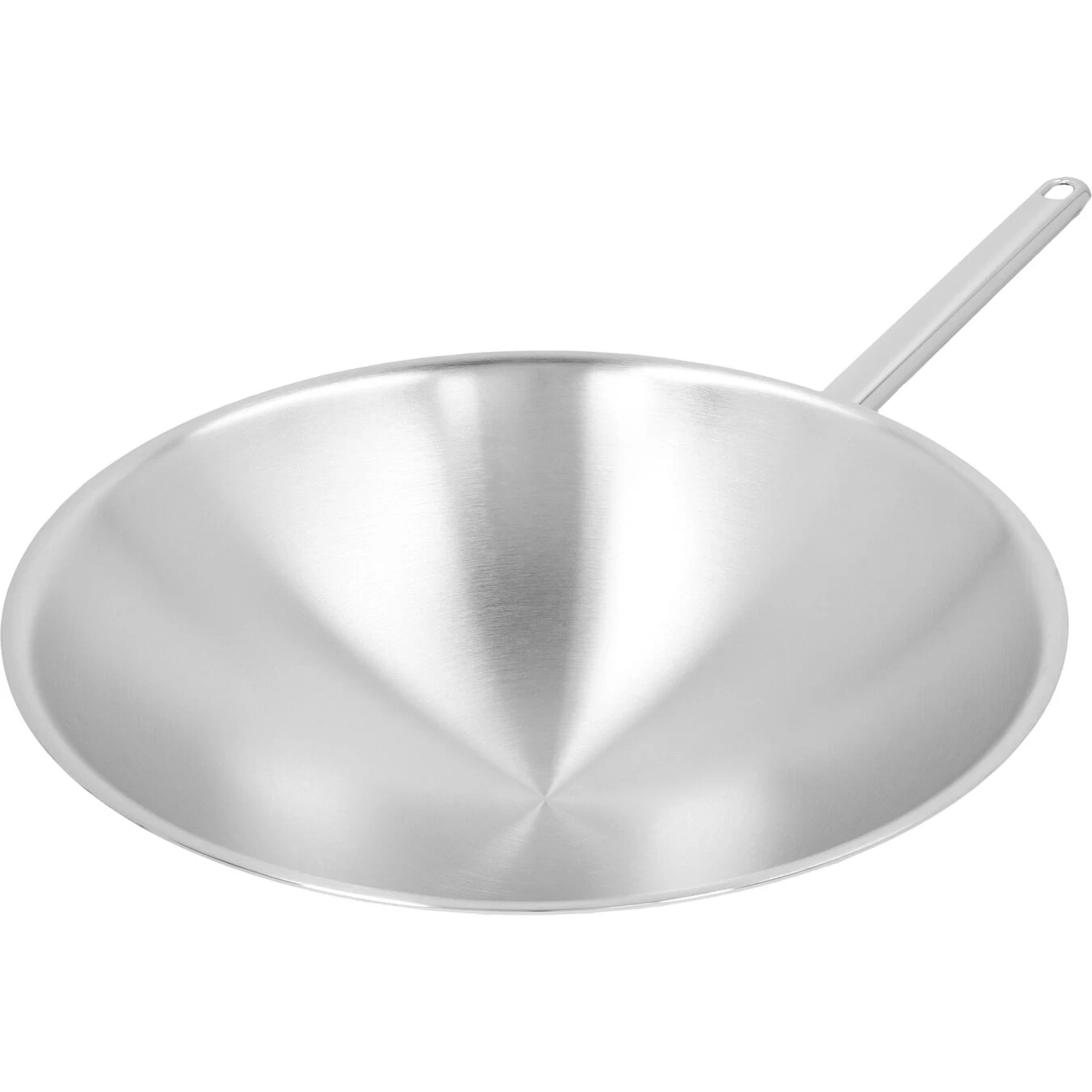 Demeyere Wok Fondo Tondo - 36 Cm, 18/10 Acciaio Inossidabile 4 Demeyere Wok Fondo Tondo - 36 Cm, 18/10 Acciaio Inossidabile - immagine 2