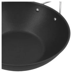 Demeyere Wok Fondo Piatto - 30 Cm, Alluminio, Duraslide Titanium -Negozio Di Cucina 000023934