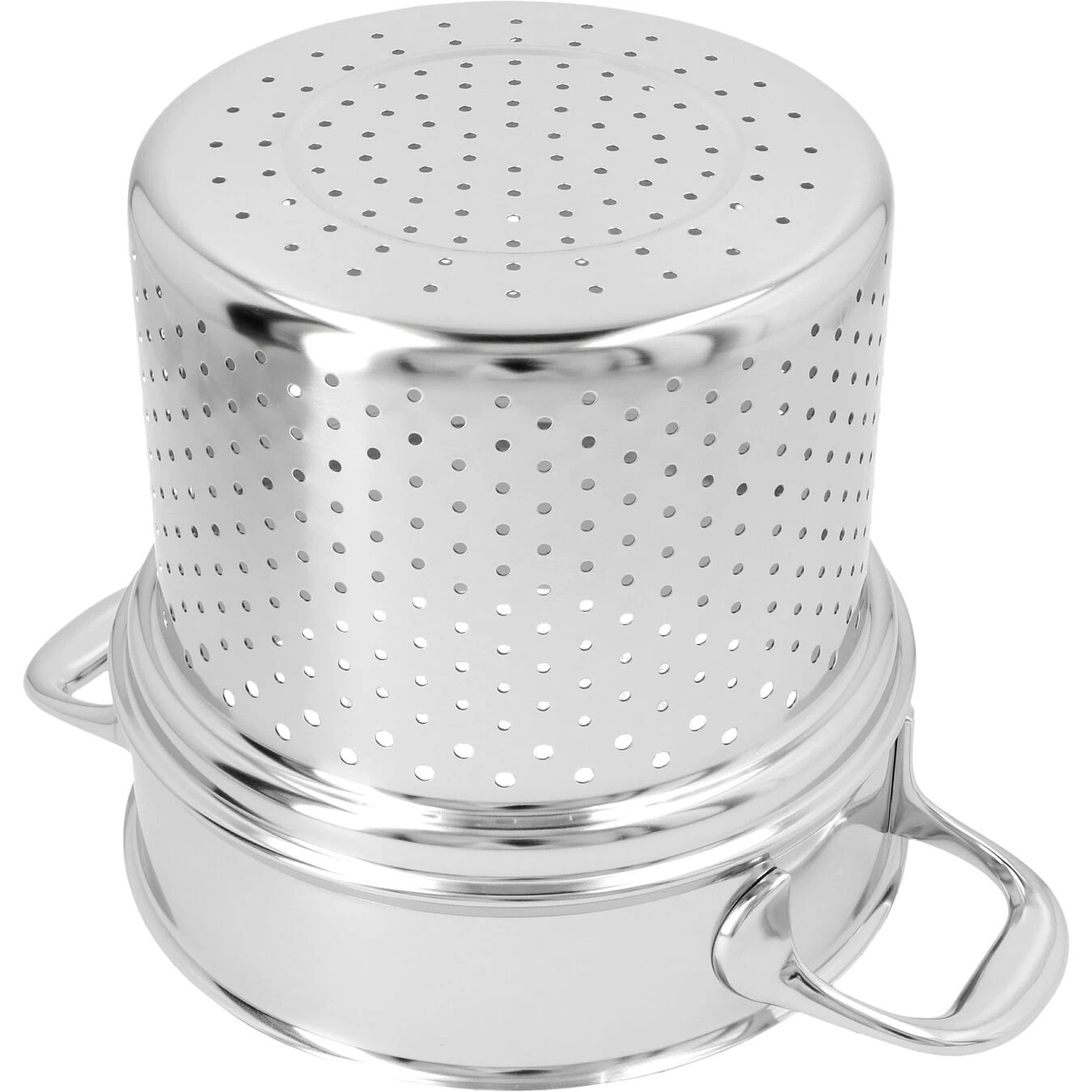 Demeyere Colapasta Per Pentole - 20 Cm, 18/10 Acciaio Inossidabile 6 Demeyere Colapasta Per Pentole - 20 Cm, 18/10 Acciaio Inossidabile - immagine 4