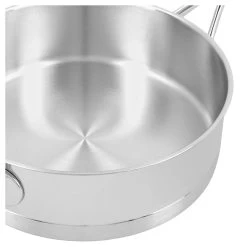 Demeyere Tegame Con Coperchio - 24 Cm, 18/10 Acciaio Inossidabile -Negozio Di Cucina 000024526
