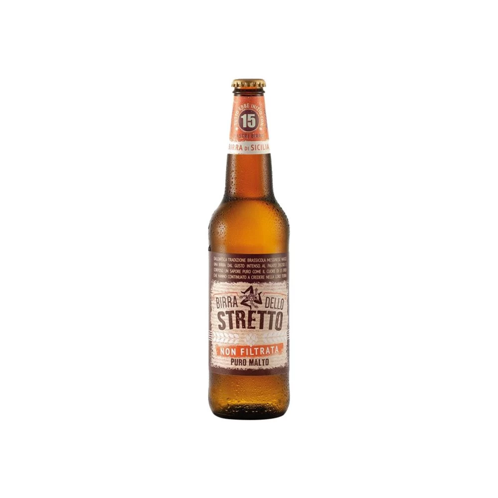 Birra Dello Stretto Birra Non Filtrata Cl. 50 3 Birra Dello Stretto Birra Non Filtrata Cl. 50