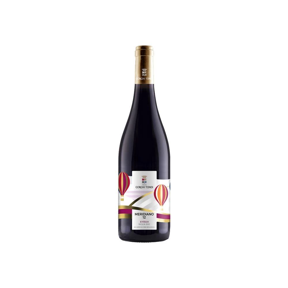 Gorghi Tondi Meridiano Syrah Cl. 75 3 Gorghi Tondi Meridiano Syrah Cl. 75