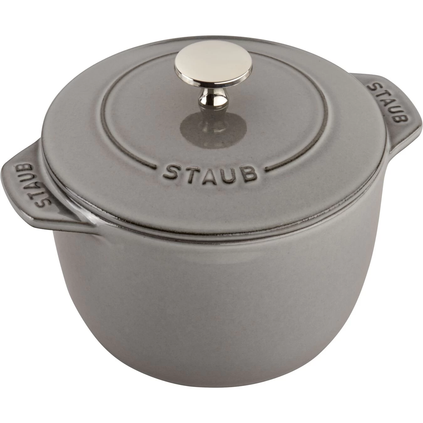 Staub Cocotte Per Riso 16 Cm, Rotondo, Grigio Grafite, Ghisa 7 Staub Cocotte Per Riso 16 Cm, Rotondo, Grigio Grafite, Ghisa - immagine 5