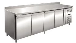 TAVOLO REFRIGERATO 2230 X 600 X 960 Mm Con Alzatina