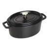 Staub Cocotte Ovale - 23 Cm, Nera -Negozio Di Cucina 40500 231 0 1