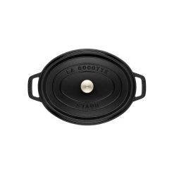 Staub Cocotte Ovale - 17 Cm, Nera -Negozio Di Cucina 40500 231 0 3
