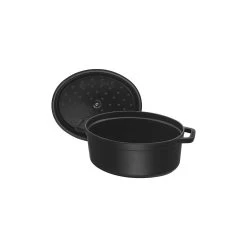 Staub Cocotte Ovale - 23 Cm, Nera 9 Staub Cocotte Ovale - 23 Cm, Nera -Negozio Di Cucina 40500 231 0 6 1