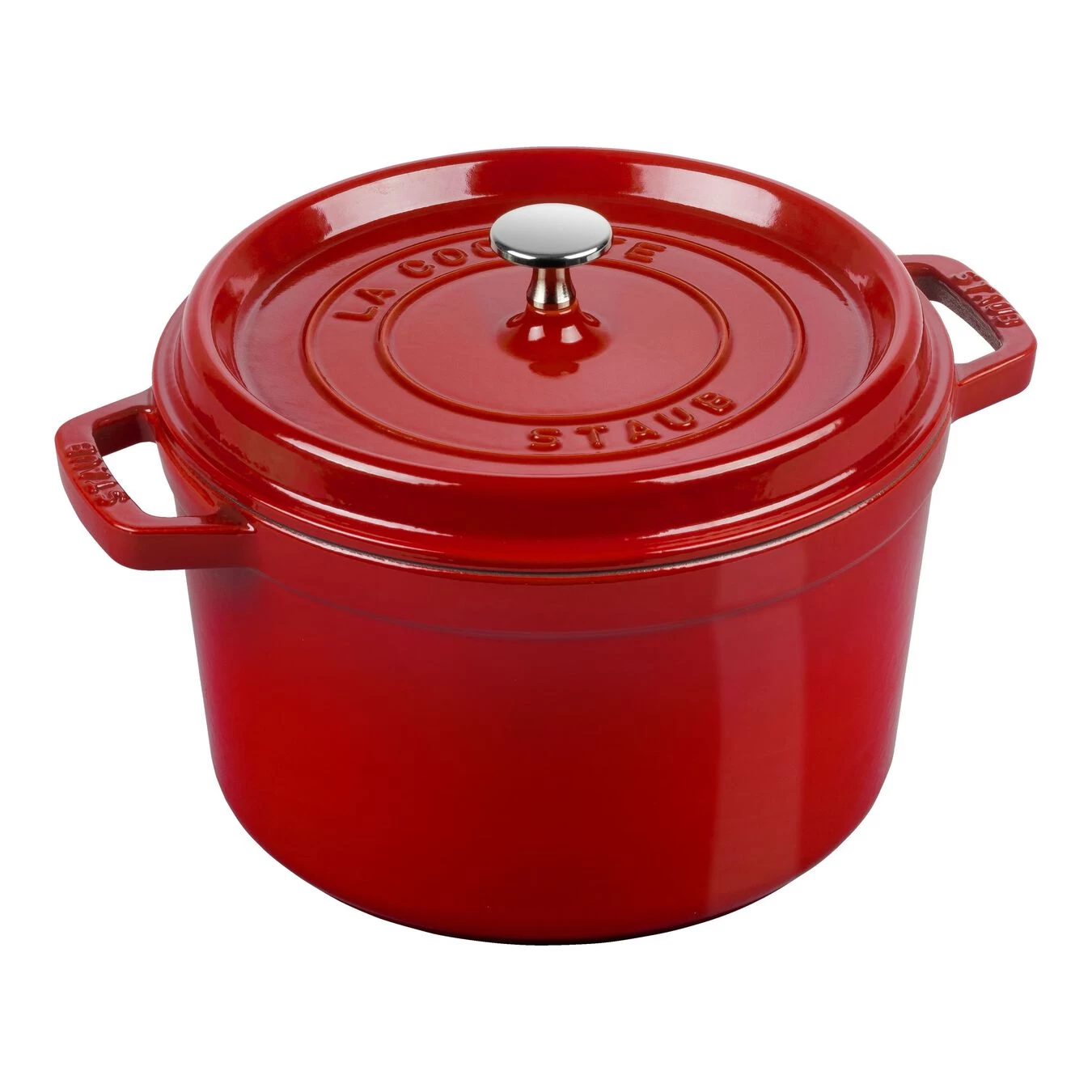Staub Cocotte Vento Rotonda - 24 Cm, Ciliegia 3 Staub Cocotte Vento Rotonda - 24 Cm, Ciliegia