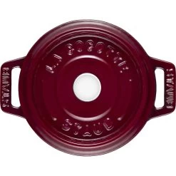 Staub Mini Cocotte Rotonda - 10 Cm, Bordeaux 10 Staub Mini Cocotte Rotonda - 10 Cm, Bordeaux -Negozio Di Cucina 40502 281 0 3