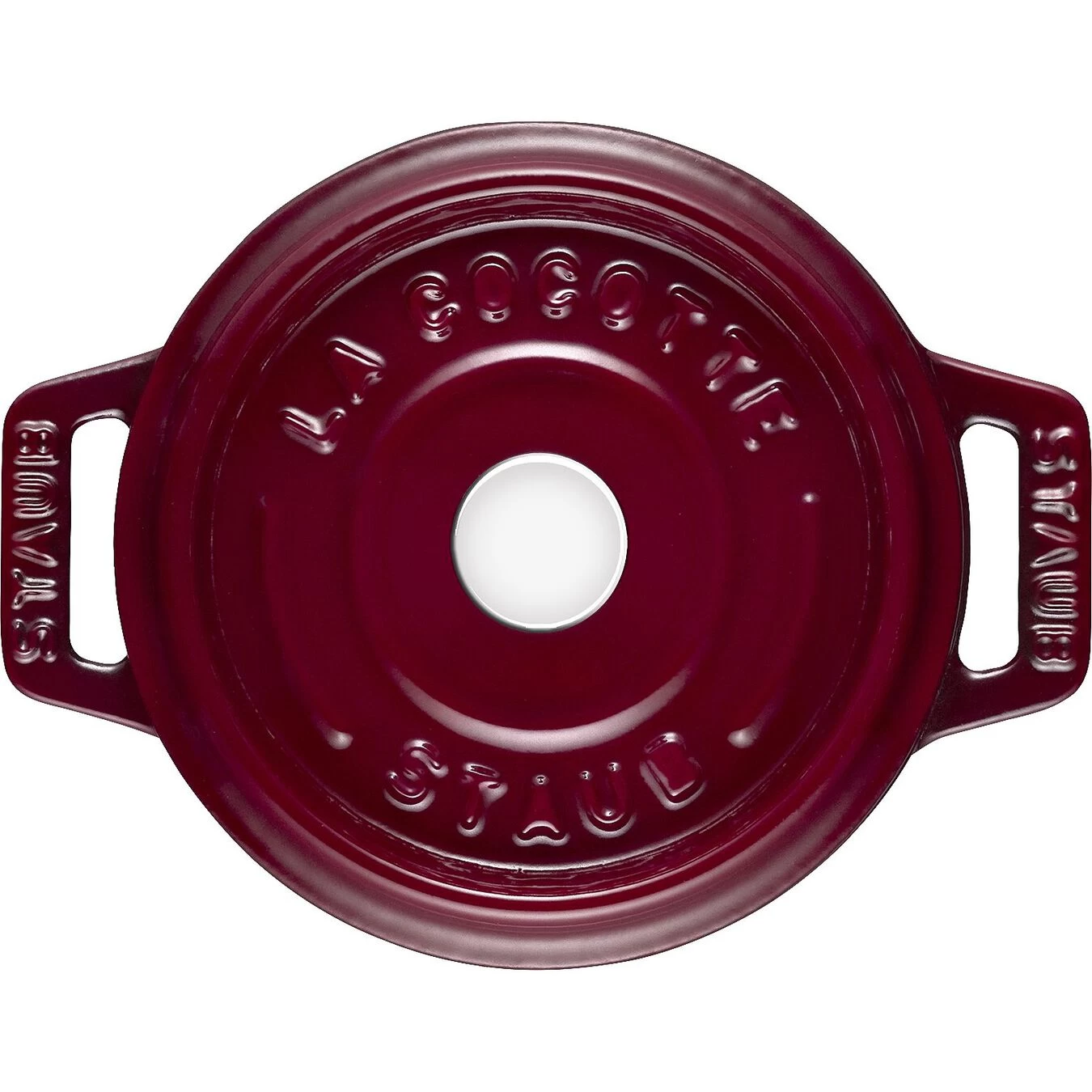 Staub Mini Cocotte Rotonda - 10 Cm, Bordeaux 5 Staub Mini Cocotte Rotonda - 10 Cm, Bordeaux - immagine 3