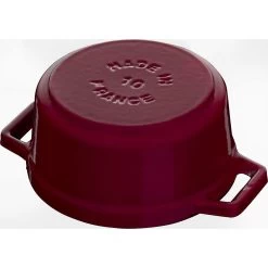 Staub Mini Cocotte Rotonda - 10 Cm, Bordeaux 11 Staub Mini Cocotte Rotonda - 10 Cm, Bordeaux -Negozio Di Cucina 40502 281 0 4