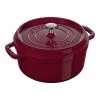 Staub Cocotte Rotonda - 28 Cm, Bordeaux -Negozio Di Cucina 40502278