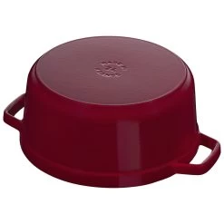 Staub Cocotte Rotonda - 28 Cm, Bordeaux -Negozio Di Cucina 40502278 04