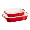 Staub Set Di Pirofile Rettangolare - 2-pz., Ciliegia -Negozio Di Cucina 40508 627 1