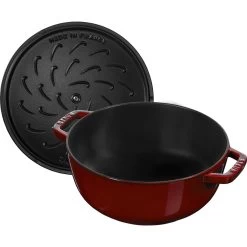 Staub Cocotte Rotonda - 24 Cm, Granatina -Negozio Di Cucina 40508 675 0 5