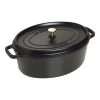 Staub Cocotte Ovale - 37 Cm, Nero -Negozio Di Cucina 40509 370 0 1