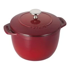 Staub Cocotte Per Riso 16 Cm, Rotondo, Ciliegia, Ghisa