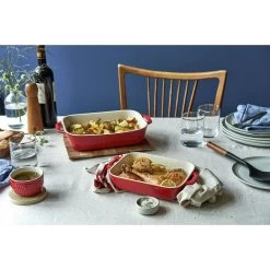 Staub Set Di Pirofile Rettangolare - 2-pz., Ciliegia -Negozio Di Cucina 424423024