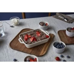 Staub Set Di Pirofile Rettangolare - 2-pz., Avorio -Negozio Di Cucina 424424254