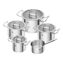 Zwilling Set Di Pentole - 5-pz., 18/10 Acciaio Inossidabile