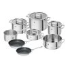 Zwilling Set Di Pentole E Padelle - 8-pz., Acciaio Inox -Negozio Di Cucina 66460 010 0
