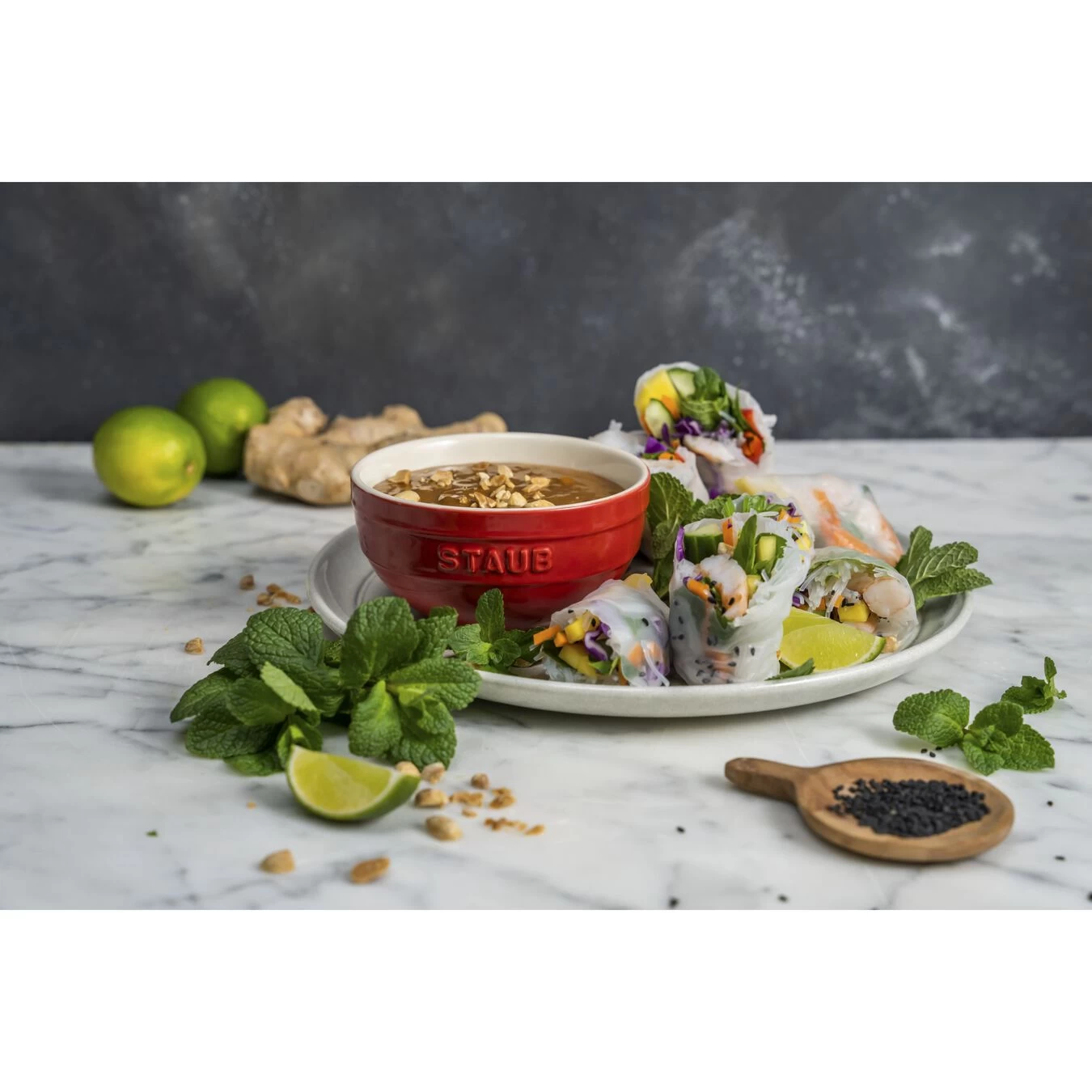 Staub Set Di Ciotole - 4-pz., Ciliegia 4 Staub Set Di Ciotole - 4-pz., Ciliegia - immagine 3