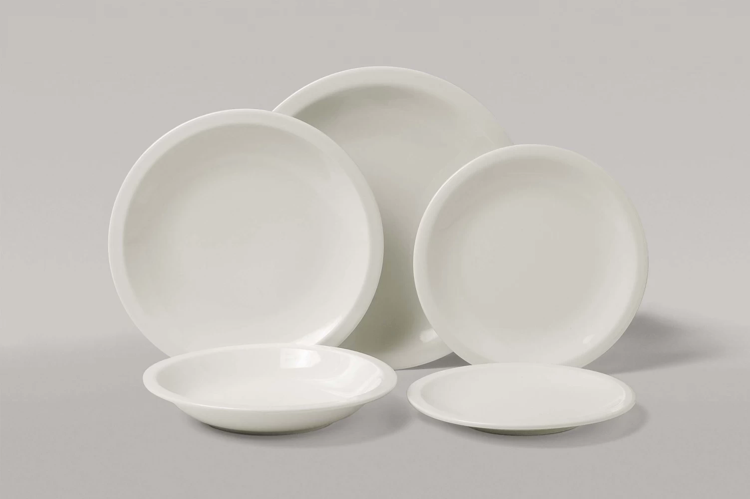 PIATTO FONDO IN PORCELLANA SERIE MILANO Ø208MM ( 10 Pz ) 3 PIATTO FONDO IN PORCELLANA SERIE MILANO Ø208MM ( 10 Pz )