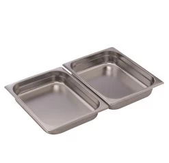 BACINELLA ACCIAIO INOX GN1/2 H65MM ( 3 PZ )