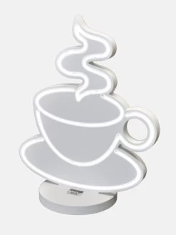 Tazzina Di Caffè Luminosa Monofacciale, Sagomata, Con LED A Vista. 9 Tazzina Di Caffè Luminosa Monofacciale, Sagomata, Con LED A Vista. -Negozio Di Cucina baby led tazzina caffe 0555 2 600x800 1