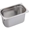 BACINELLA ACCIAIO INOX GN1/4 H150MM ( 5 PZ ) -Negozio Di Cucina bacinella acciaio inox gn14 h150mm 2058