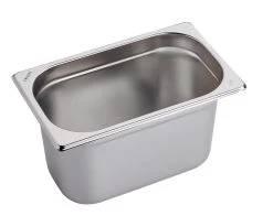 BACINELLA ACCIAIO INOX GN1/4 H150MM ( 5 PZ )