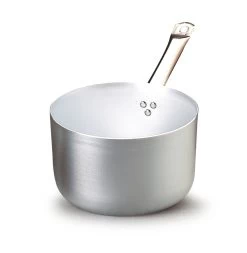 CASSERUOLA ALTA 1 MANICO ALLUMINIO PER INDUZIONE Ø16CM