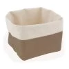 SET 2PZ CESTINO PANE QUADRATO 100% COTONE -Negozio Di Cucina cpq1212m