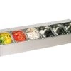ESPOSITORE GASTRONORM ACCIAIO INOX 6 GN. 1/6 H 150 -Negozio Di Cucina esg616
