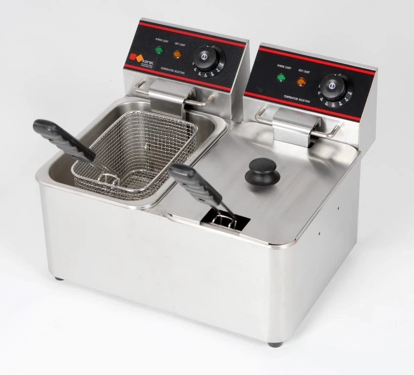 FRIGGITRICE ELETTRICA DA 4+4 LITRI 3 FRIGGITRICE ELETTRICA DA 4+4 LITRI