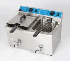 FRIGGITRICE ELETTRICA DA 8+8 LITRI