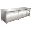 TAVOLO REFRIGERATO 2230 X 700 X 860 Mm -Negozio Di Cucina masa rece klimaitalia cax 4100 tn gn11 capacitate 412 l temperatura 2 8 c argintiu