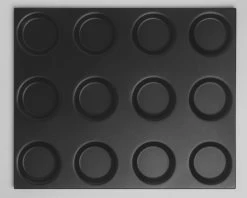 TEGLIA GASTRONORM ALLUMINIO PER FRITTATINE 2/1GN