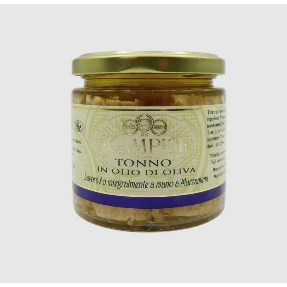 Campisi Filetti Di Tonno Olio D'oliva Gr.220 3 Campisi Filetti Di Tonno Olio D'oliva Gr.220