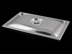 COPERCHIO PER BACINELLE A TENUTA PER SOTTOVUOTO 1/2GN IN ACCIAIO INOX